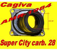 CAGIVA 125 SUPER CITY COLLETTORE Imbocco 32 mm X CARBURATORE Ø 26 28 30