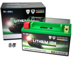 CAGIVA Aletta Oro S1/S2 125 1985-1987 BATTERIA LITIO HJTX14H-FP