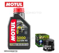 Cagiva Gran Canyon 900 I.e. 1998-2001 Tagliando Olio Motul 5000 4T 10W-40 1 l...