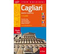 Cagliari. Pianta turistica. Ediz. multilingue