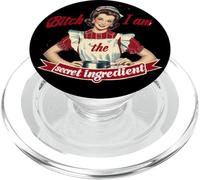 Cagna, Io Sono Il Segreto Ingrediente Pin Up Ragazza In Cucina PopSockets PopGrip per MagSafe