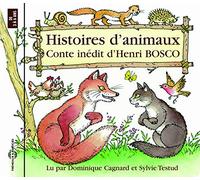 Cagnard/Testud - Histoires D'Animaux-Henri Bosco