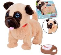 Cagnolino di peluche interattivo Benio al guinzaglio con funzioni di camminata e abbaio