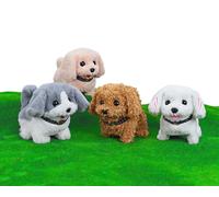 Cagnolino interattivo che cammina 18 cm a batterie
