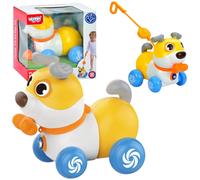 Cagnolino interattivo WOOPIE 2 in 1 pulsante che abbaia 360° per bambini 6m+