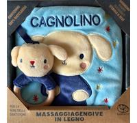 Cagnolino. Libri di stoffa con massaggiagengive in legno. Ediz. a colori. Con gadget