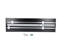 CAGUYLONA Tabellone per Il punteggio da Biliardo a 2 Piste, segnapunti per Giochi di Biliardo in Legno massello con Design a Montaggio a Parete, visualizzazione Chiara del punteggio per Uso