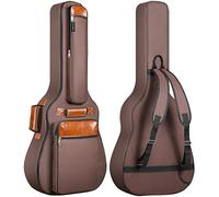 CAHAYA Borsa Chitarra Custodia di Oxford Impermeabile per 41 Pollici Chitarra Acustica Classica con Imbottitura 12mm Doppia Cinghie da Spalla Regolabile