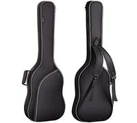 CAHAYA Borsa per Basso Elettrico con Imbottitura di 8mm Custodia per Basso Elettrico di 43 Pollici con Ampia Tasca Frontale per Spartiti o Libri Musicali Nero