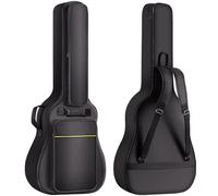 CAHAYA Borsa per Chitarra Acustica: Custodia per Chitarra Acustica Classica Impermeabile in Tessuto Oxford per Chitarre di Misure 39 40 41 Pollici con Tasca per Leggio Musicale [Nuova Versione] CY0177