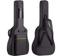 CAHAYA Custodia Chitarra Borsa per Chitarra Classica o Chitarra Acustica Impermeabile in Tessuto Oxford (Nero)