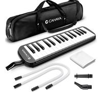 CAHAYA Melodica 32 Tasti Pianoforte a Bocca con 4 Bocchini Pianola a Bocca con