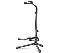 CAHAYA Supporto per Chitarra Regolabile da Terra - Leggio Universale Pieghevole con Base a Treppiede Stabile per Chitarre Acustiche Elettriche Classiche Basso Banjo Mandolino