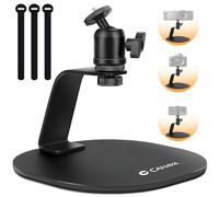 CAHAYA Supporto per Proiettore Desktop Stabile: Stand per Proiettori da Scrivania con Testa a Sfera Stand Universale da Tavolo per Laptop PC Videoproiettore CY00375-1