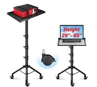 CAHAYA Treppiede per proiettore con rotelle Supporto universale per laptop Supporto multifunzionale per DJ con altezza regolabile per sala riunioni, Attrezzature DJ CY0332