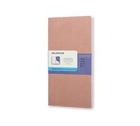 Cahier Chapitres - Format de poche - Ligné - Couverture cartonnée vieux rose