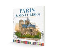 Cahier de coloriage Paris et ses églises