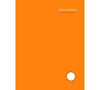 Cahier De Dessin 17x22: Feuille Blanche ( 96 Pages ) Petit Format - à Crayon - Pour Enfant & Adulte - Orange Couverture Souple - Sans Spirale - Joli, ... et Facile - pour Apprendre à Dessiner et ...