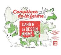 Cahier de Dessin Animé - Comptines de la ferme: BlinkBook