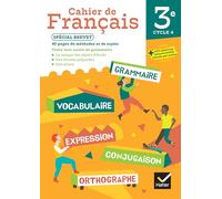 Cahier de Français 3e