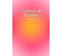 Cahier de lecture A5, 150 pages de fiches de lecture, (A5, Rose et jaune): 150 pages de fiches de lecture