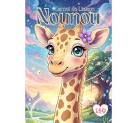 Cahier de Liaison Assistante Maternelle: " Girafe " Tout-en-un : Espace d'écriture Optimisé, Rubriques Santé & Admin Complètes et Design Minimaliste Coloré pour un Suivi sans Faille.