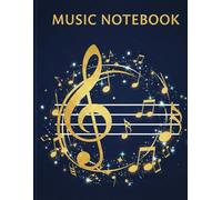 Cahier de Musique avec Portée et Carreaux - Cahier de Musique pour Enfants et Débutants: Papier à musique double portée + lignes carreaux - idéal pour école et solfège