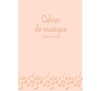 Cahier de musique: Format A4 - 100 pages