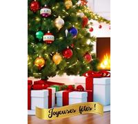 Cahier de Noël Joyeuses fêtes: Carnet de Notes avec le thème de Noël 120 Pages Lignées - Cahier de Noël pour Écriture, Journal Intime, Prise de Notes ... Étudiant. Jolis cadeaux et sapin de Noël.