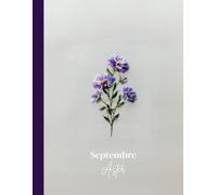 Cahier de note ligné - Mois de naissance - Septembre: Lignage universitaire | 120 pages | Grand format 8,5 x 11 po : Journal esthétique pour offrir en ... les enseignants et les notes du quotidien
