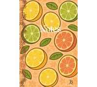 Cahier de Notes #12 agrumes Relié 6x9 | 303 Pages | Papier Ligné | Journal | Carnet d’Écriture, Planificateur | Prise de Notes | Marque Bomoha: Grand ... | écrivains | professionnels | Papier blanc |