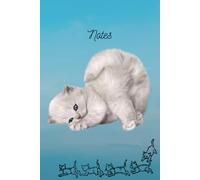 Cahier de Notes Chaton Mignon - Carnet à Lignées Bleu pour Écrire, Prendre des Notes et Organiser ses Idées: 120 pages - Format 6 x 9 pouces - Carnet ... travail, la maison ou les idées du quotidien