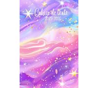 CAHIER DE TEXTE 2025- 2026 Arc en ciel: Girly- fille en Primaire - Afin de bien organiser et planifier votre année scolaire | Avec coloriage licorne...