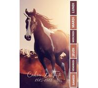 CAHIER DE TEXTE 2025-2026 CHEVAL: Pour les passionnés des chevaux | Pratique pour tous les matières , ce1 ce2 cm1 cm2 cp | Format a5