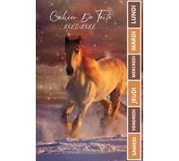 CAHIER DE TEXTE 2025-2026 CHEVAL: Pour les passionnés des chevaux | Pratique pour tous les matières , ce1 ce2 cm1 cm2 cp | Format a5
