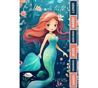 CAHIER DE TEXTE 2025 2026 Sirène: Cahier de texte fille 2025 2026 | girly | ce1 ce2 cm1 cm2 cp | Pour la rentrée scolaire...