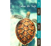 Cahier De Texte: 2025 2026 Tortue Marine Pour Garçon & Fille En Primaire, Collège Et Lycée Pratique Pour Toutes Les Matières