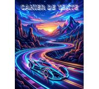 Cahier De Texte Garcon: Voiture | Cadeaux pour Enfant 6, 7, 8, 9, 10 Ans | École Primaire (CP, CE1, CE2, CM1, CM2) Petit Format 17x22 cm | Couverture Souple Sans Spirale.