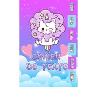 CAHIER DE TEXTE: pour les passionnés de sport - Idéal du CP au CM2 (CE1, CE2, CM1, CM2) - Parfait pour une rentrée scolaire organisée ! Pratique pour toutes les matières.