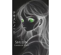 Cahier de texte Shujin Note - Spécial gaucher, format portrait, lignes inclinées 8°: 112 pages, organisation scolaire primaire, pages de dessin libre, style manga