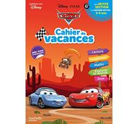Cahier de vacances de la Petite Section à la Moyenne section: Disney Cars