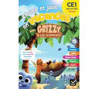 Cahier de vacances Grizzy et les lemmings - CE1 vers le CE2