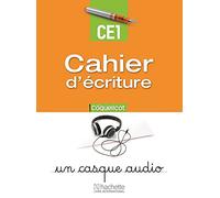 Cahier d'écriture CE1 Coquelicot