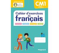 Cahier d'exercices de français CM1: Un cahier conçu par Lutin Bazar