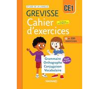 Cahier d'exercices Grevisse CE1