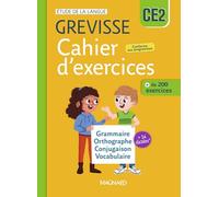 Cahier d'exercices Grevisse CE2