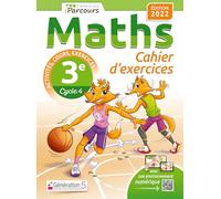 Cahier d'exercices iParcours maths 3e avec cours (édition 2022)