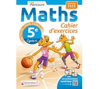 Cahier d'exercices iParcours maths 5e avec cours (édition 2022)