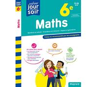 Cahier du jour/Cahier du soir Maths 6e: Conçu et recommandé par les enseignants