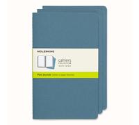 Cahier Large Neutro 3pz Blu Vivace
